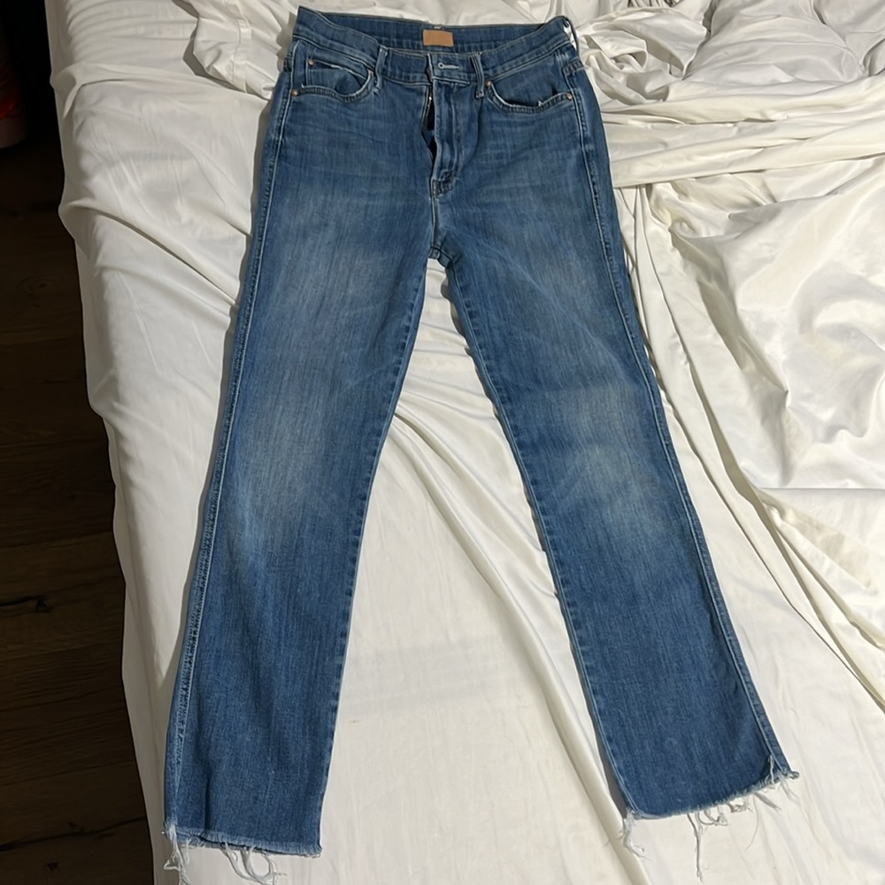 Mother denim -high waisted rascal ankle fray - Picture 12 of 12